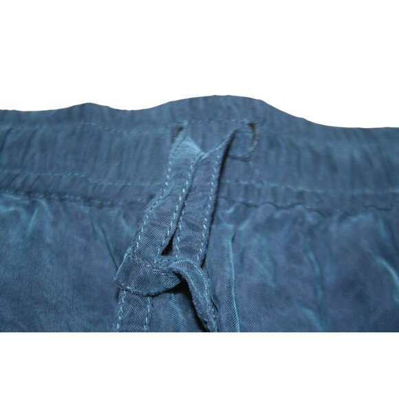 Johnny Was Pete & Greta Blue Joggers Womens Medium Cupra Blend Everyday Luxury - Picture 4 of 6